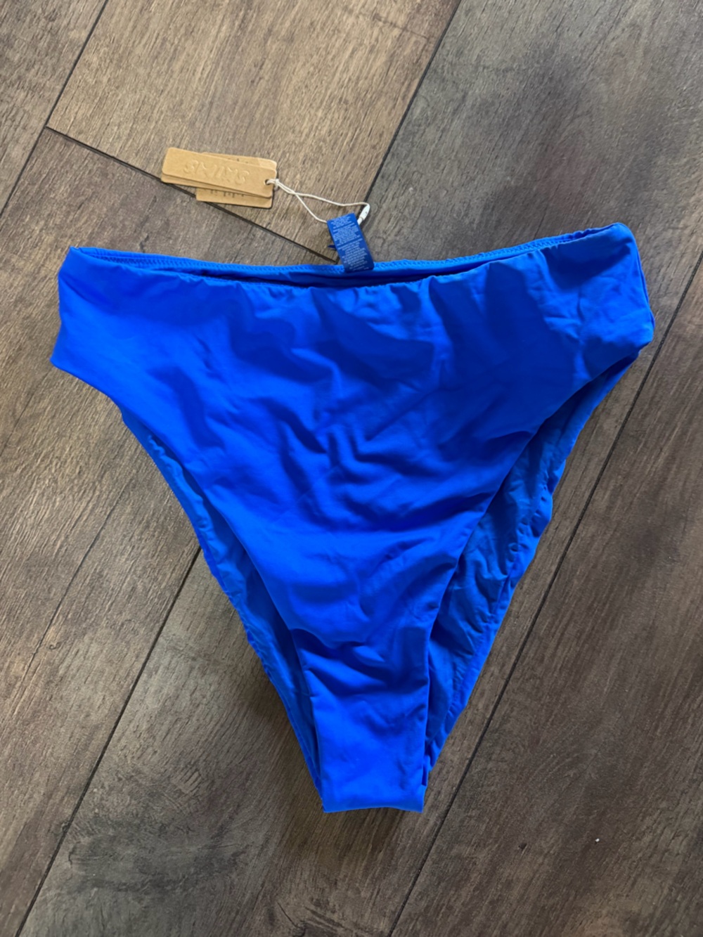 SKIMS Electric Blue Bikini Bottom NWT L